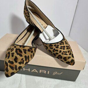Tahari Girls Izabelle D'orsay Flats 6.5  New